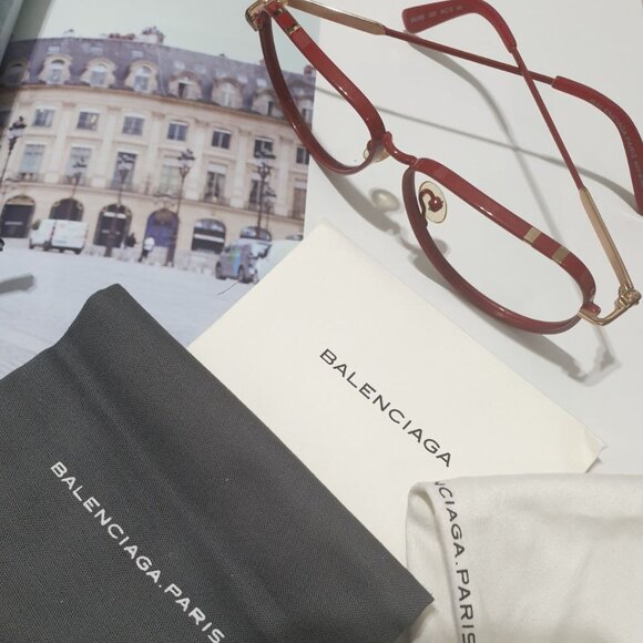 Balenciaga Eyeglasses Optical Frame With Case Women Fashion Formal Accessory - Picture 2 of 6